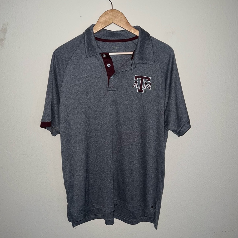 Texas A&M Gameday Polo Grey Men’s M